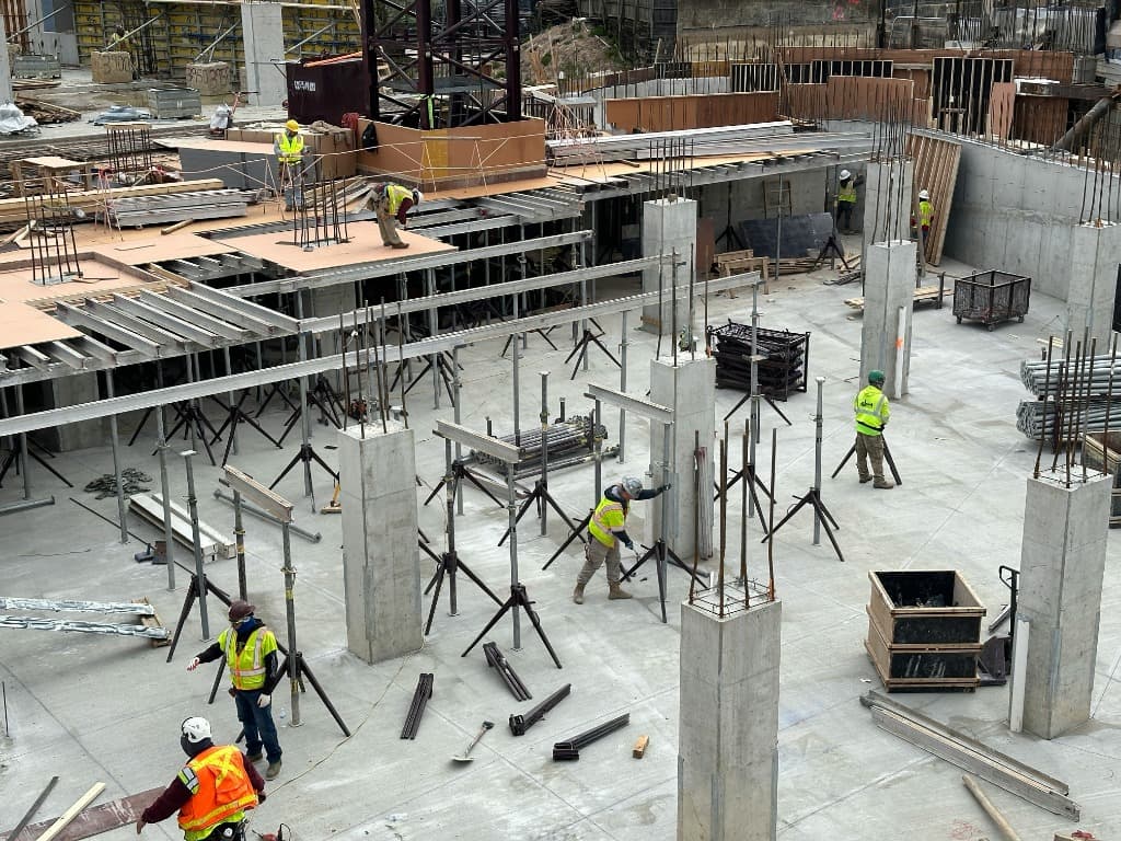Construction Footer Background